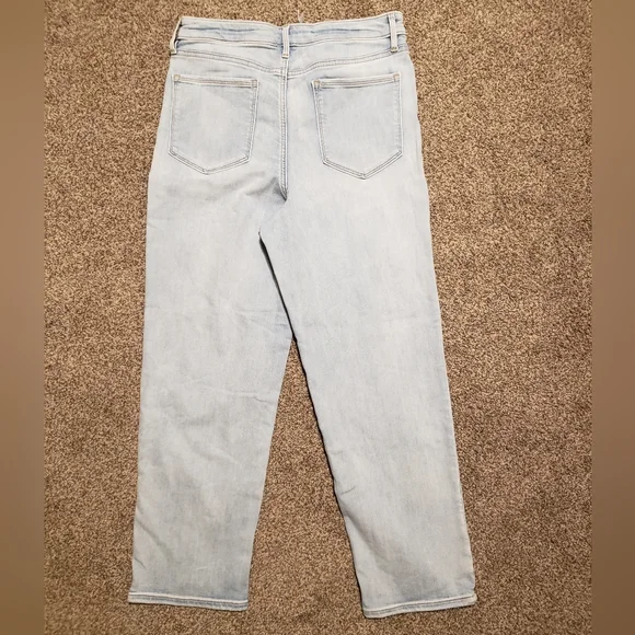 Athleta Sculptek slim straight leg stretchy jeans size 14 in great condition - Picture 4 of 4